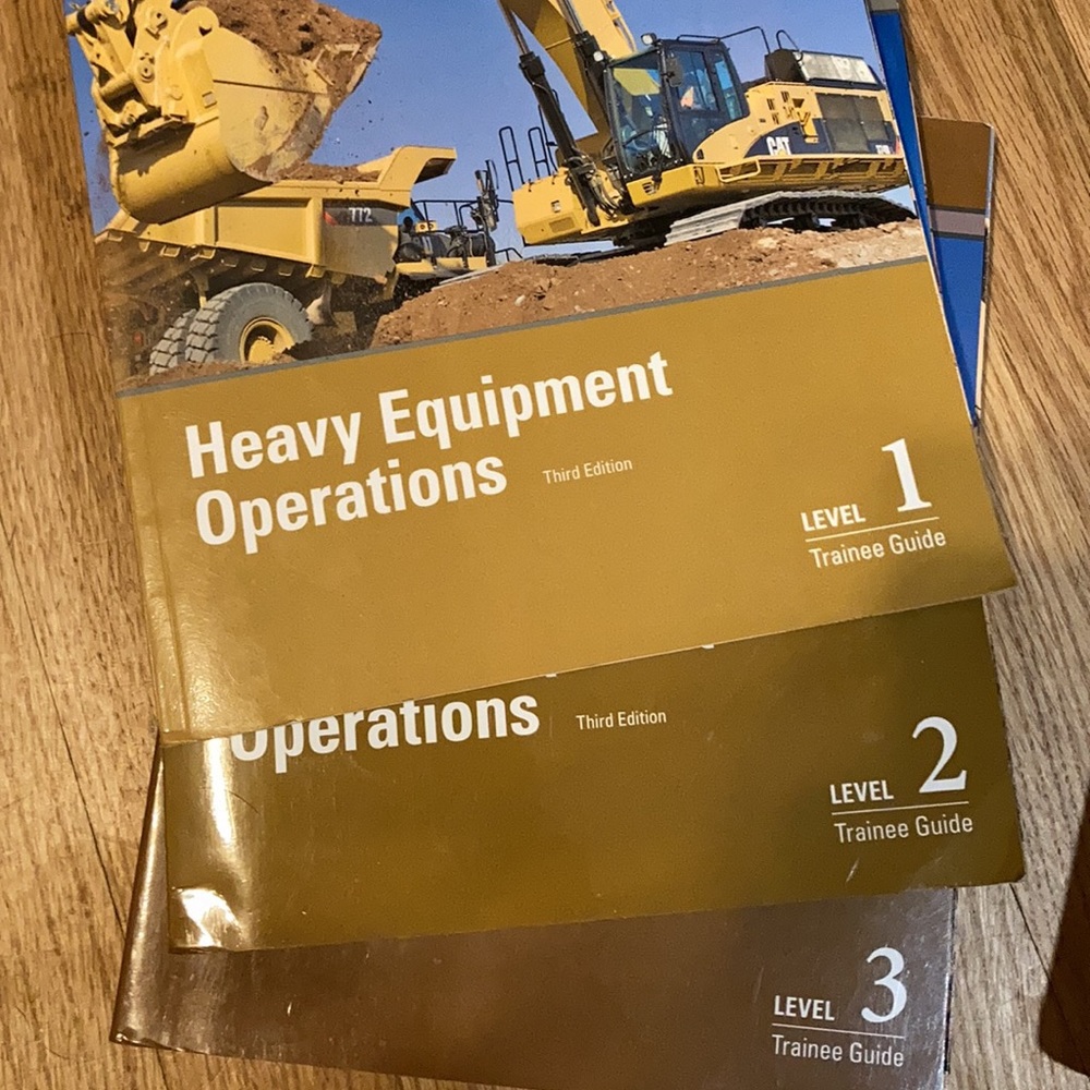Heavy Equipment operations trainees guide levels 1, 2 and 3